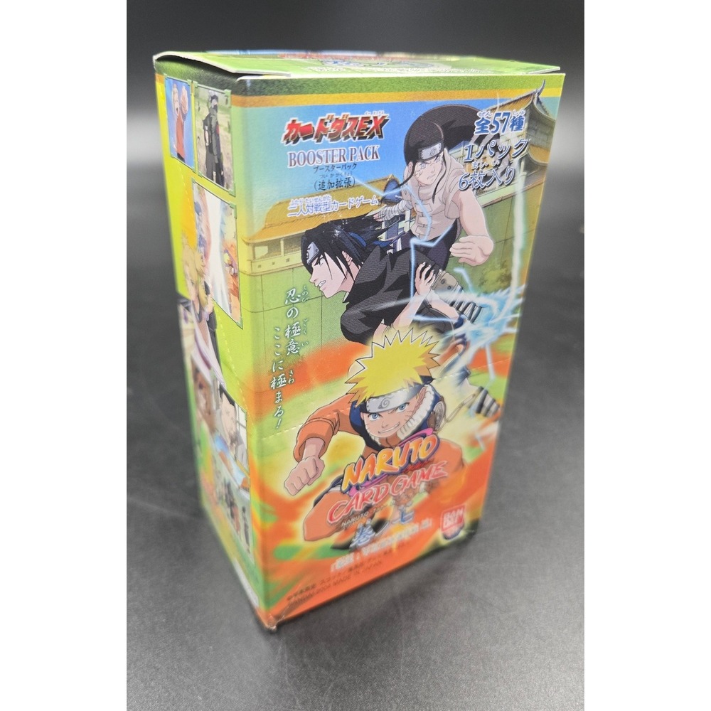 Naruto Card Game Japanese Booster Box Vol. 7 Bandai 2004 Factory Sealed